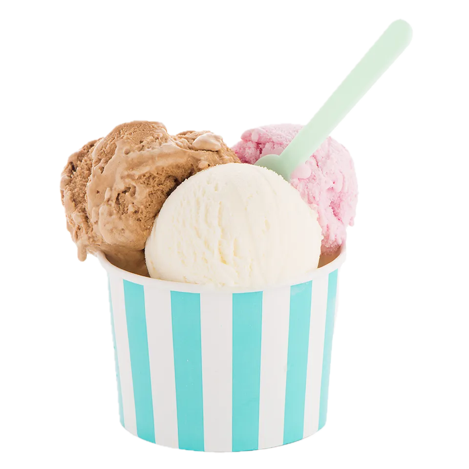 Ricas bolas de helado